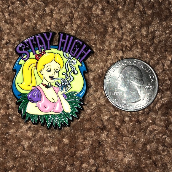 STAY HIGH PIN - Picture 2 of 3